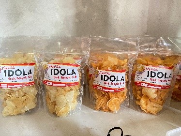 Kripik Talas Idola Desa Kalikuning